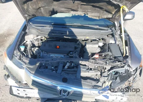 2012 Honda Civic Ex-L from USA, damaged, VIN 19XFB2F94CE038445